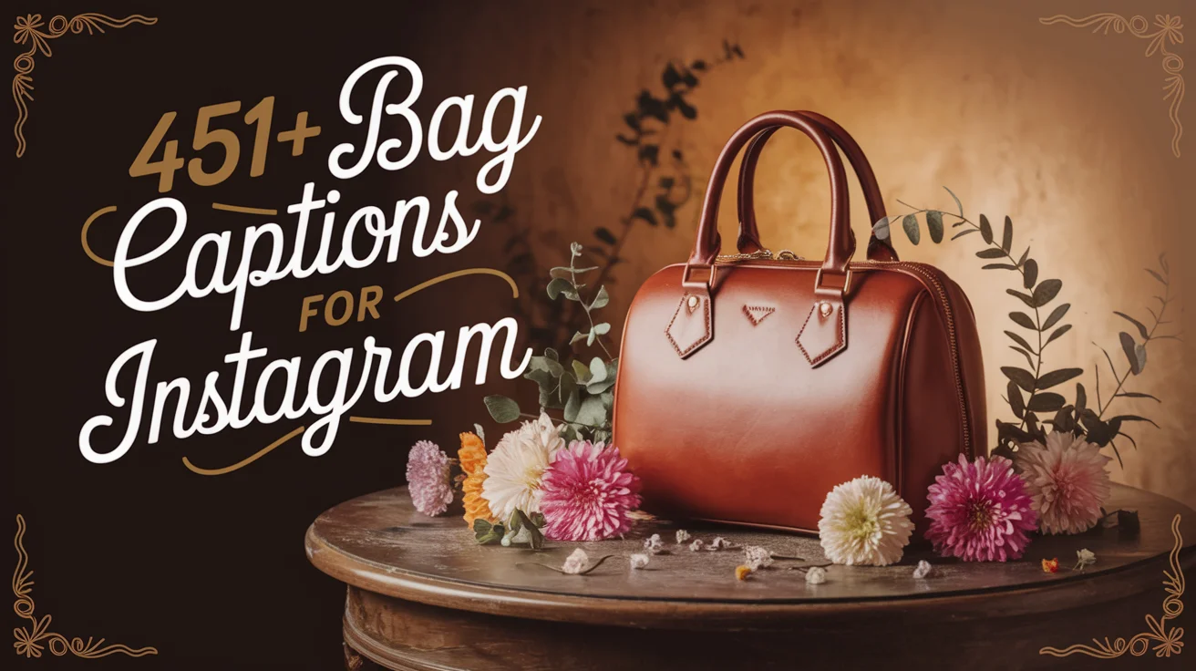 Bag Captions For Instagram