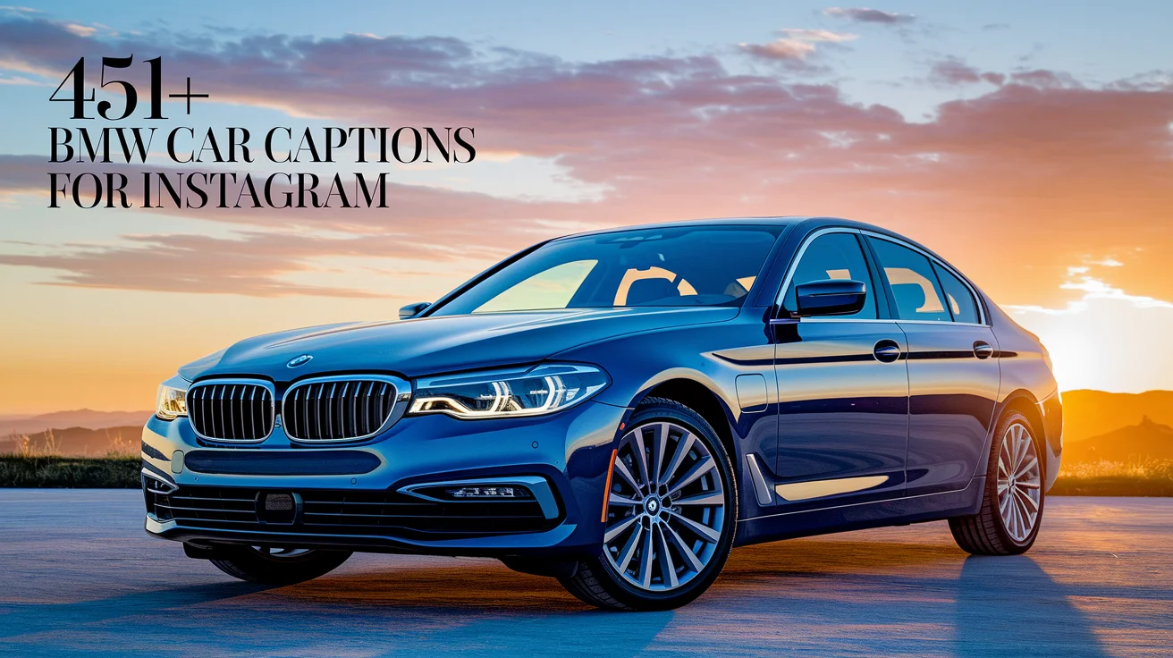BMW Car Captions For Instagram
