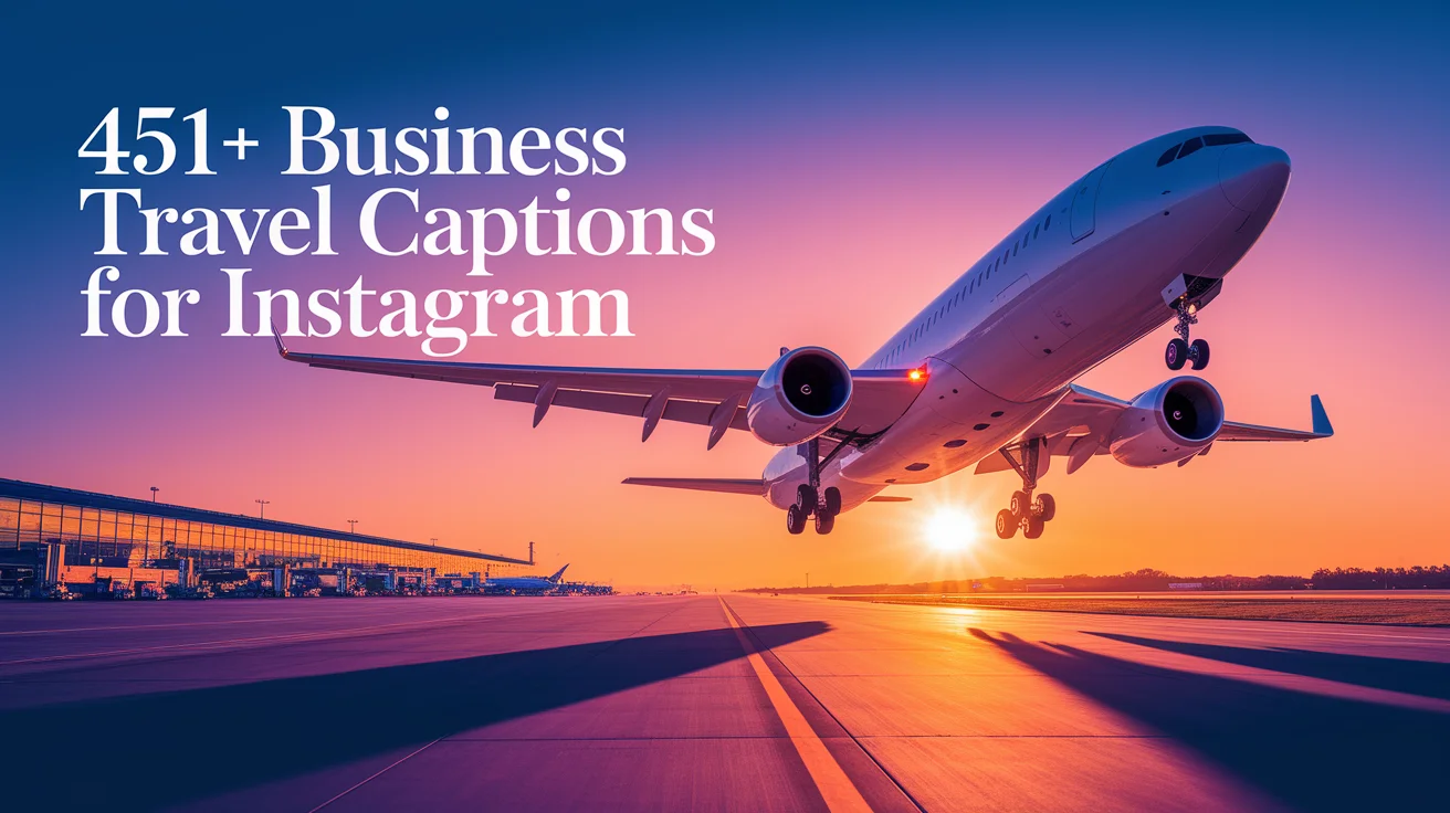 Business Travel Captions For Instagram