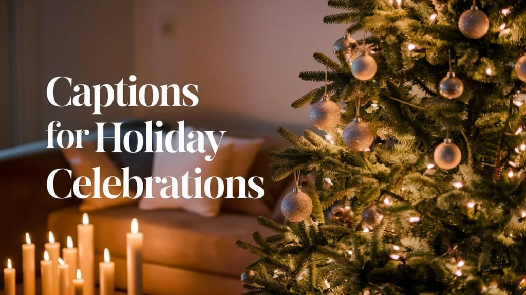 Captions for Holiday Celebrations