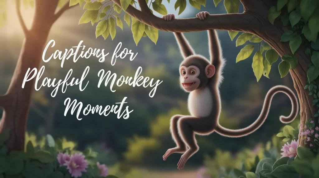Captions for Playful Monkey Moments