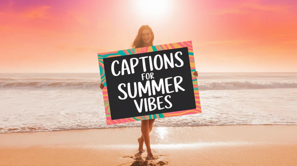 Captions for Summer Vibes