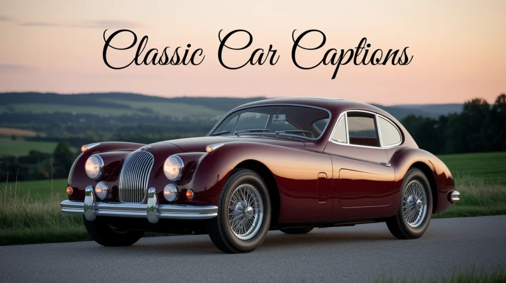 Classic Car Captions