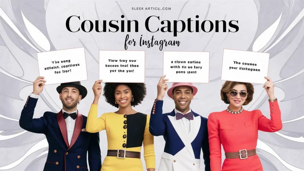 Cousin Captions for Instagram