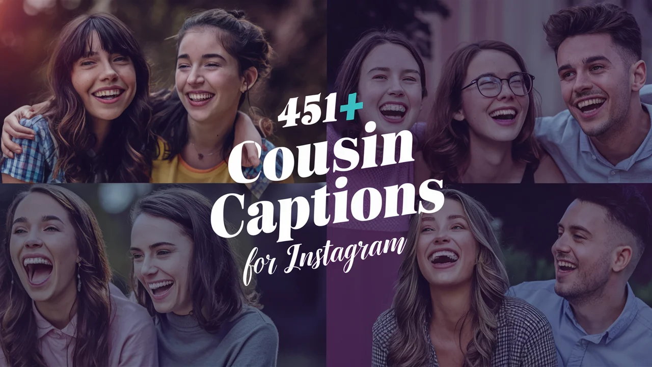 Cousin Captions for Instagram