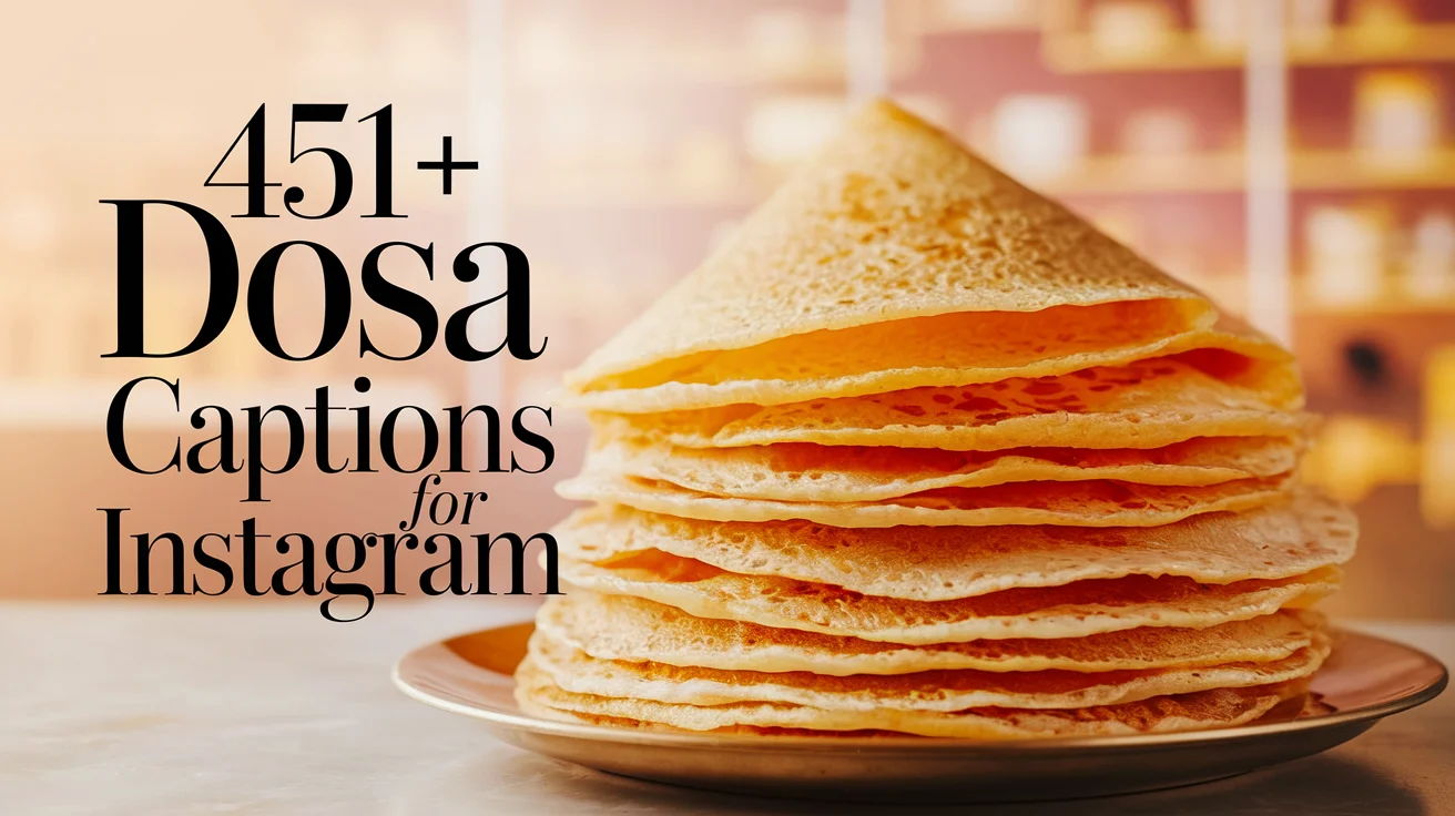 Dosa Captions For Instagram