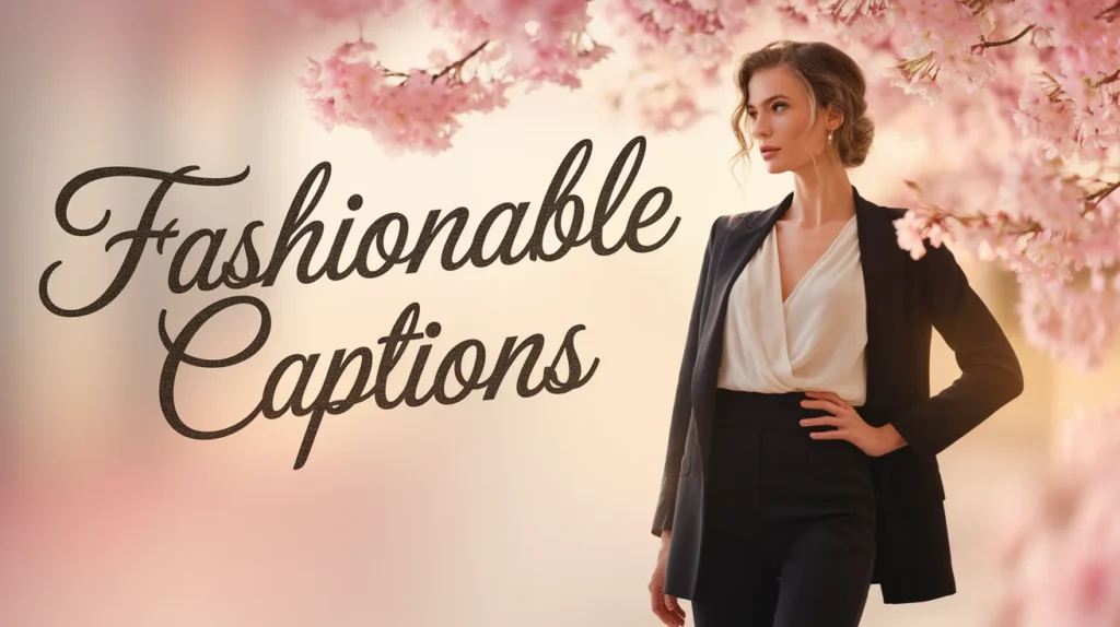 Fashionable Captions