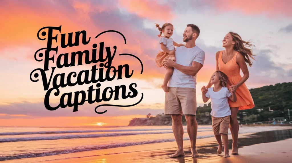Fun Family Vacation Captions
