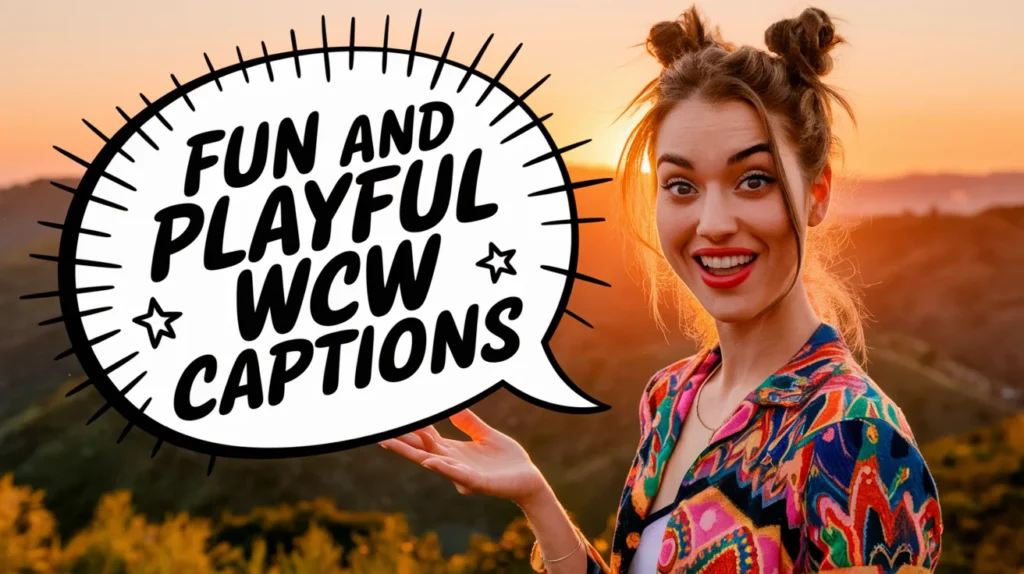 Β Fun and Playful WCW Captions