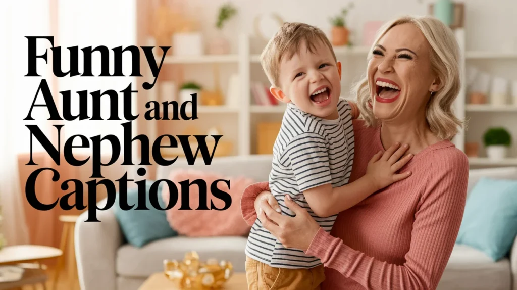 Funny Aunt and Nephew Captions