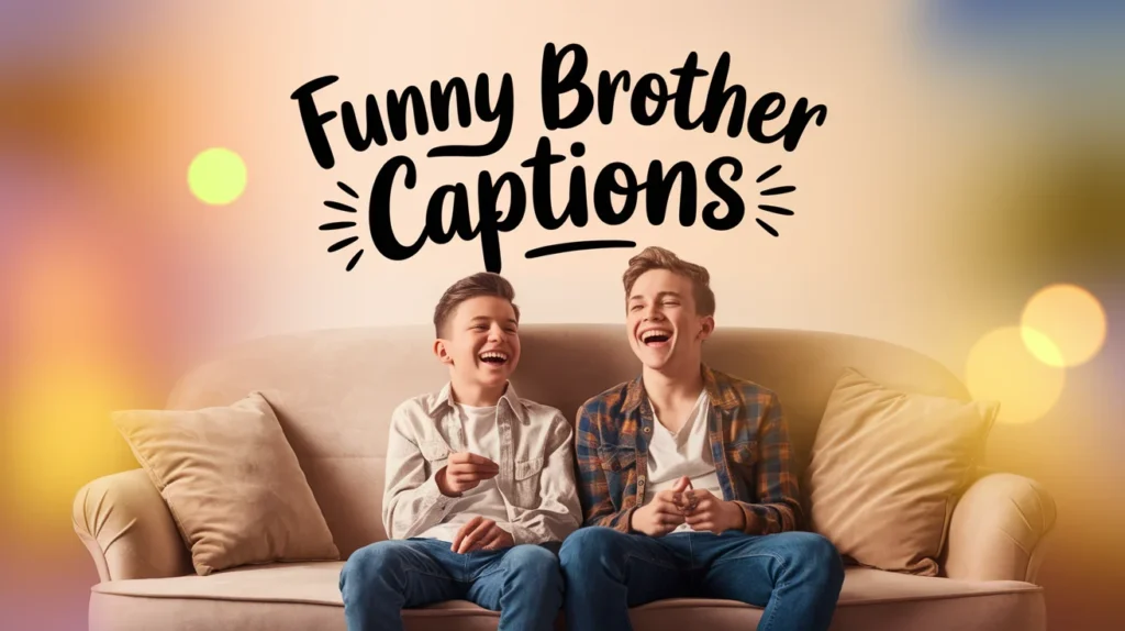 Funny Brother Captions