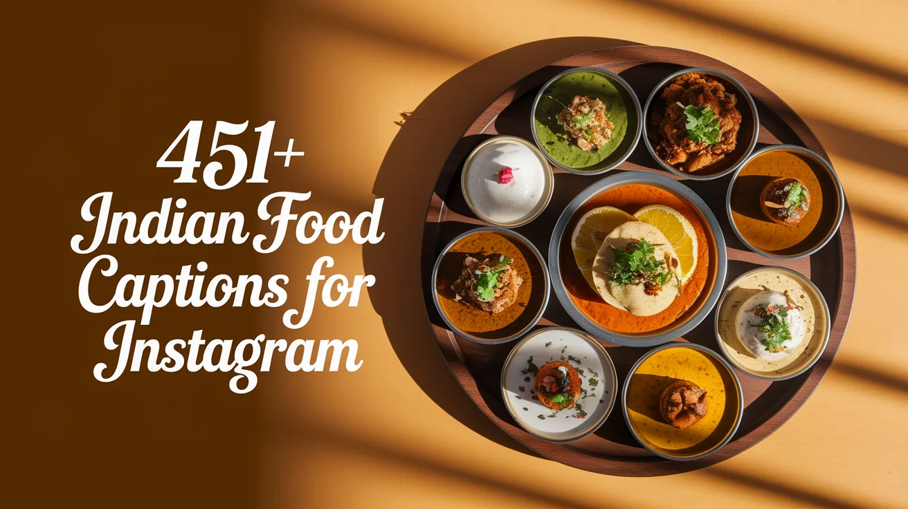 Indian Food Captions For Instagram
