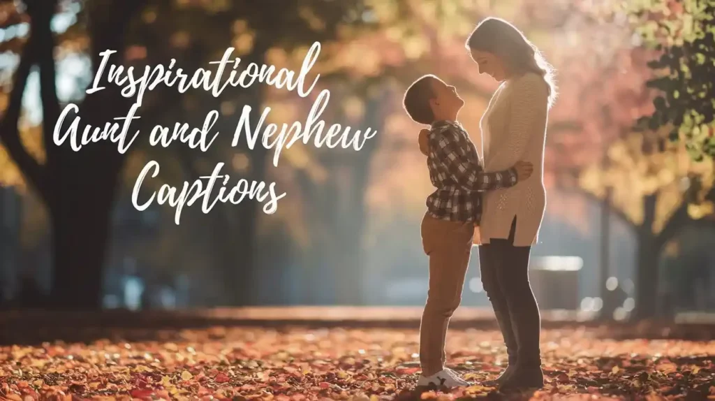 Inspirational Aunt and Nephew Captions