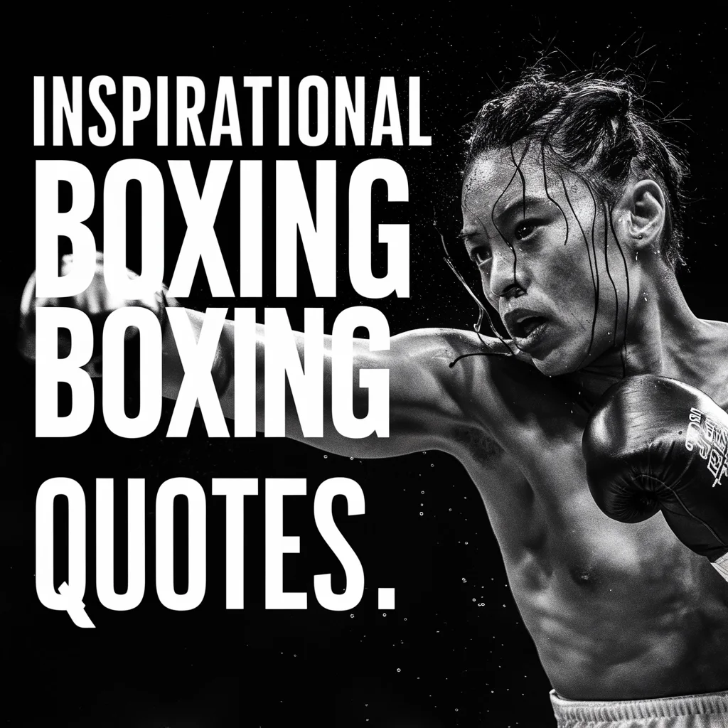 Inspirational Boxing Quotes