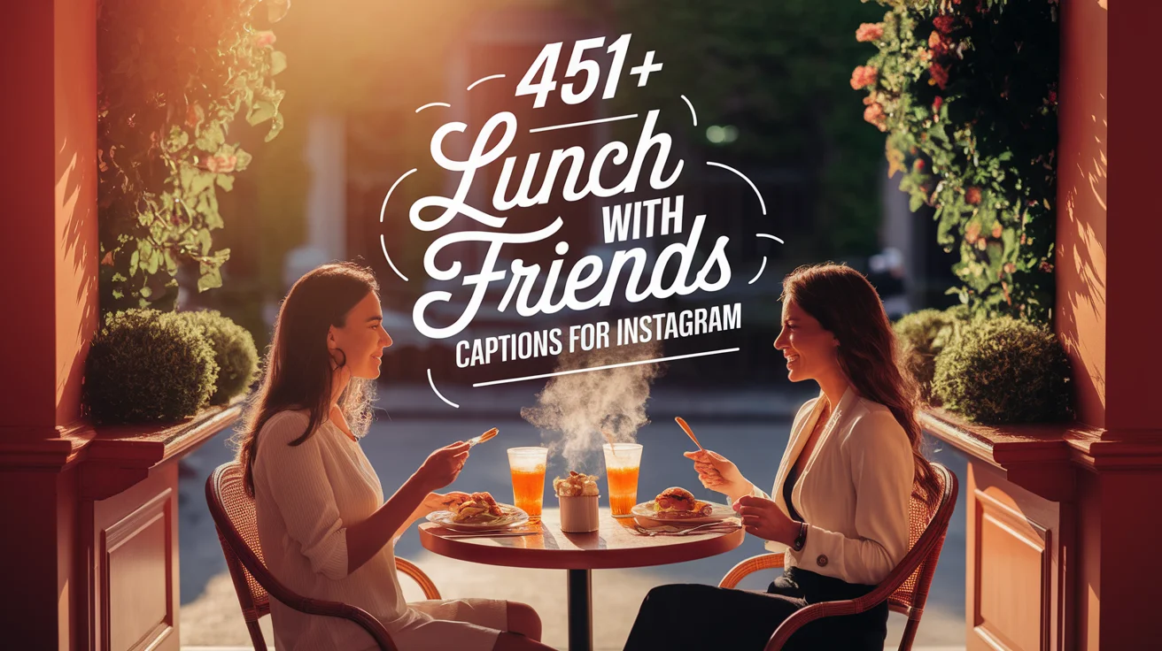 Lunch With Friends Captions For Instagram