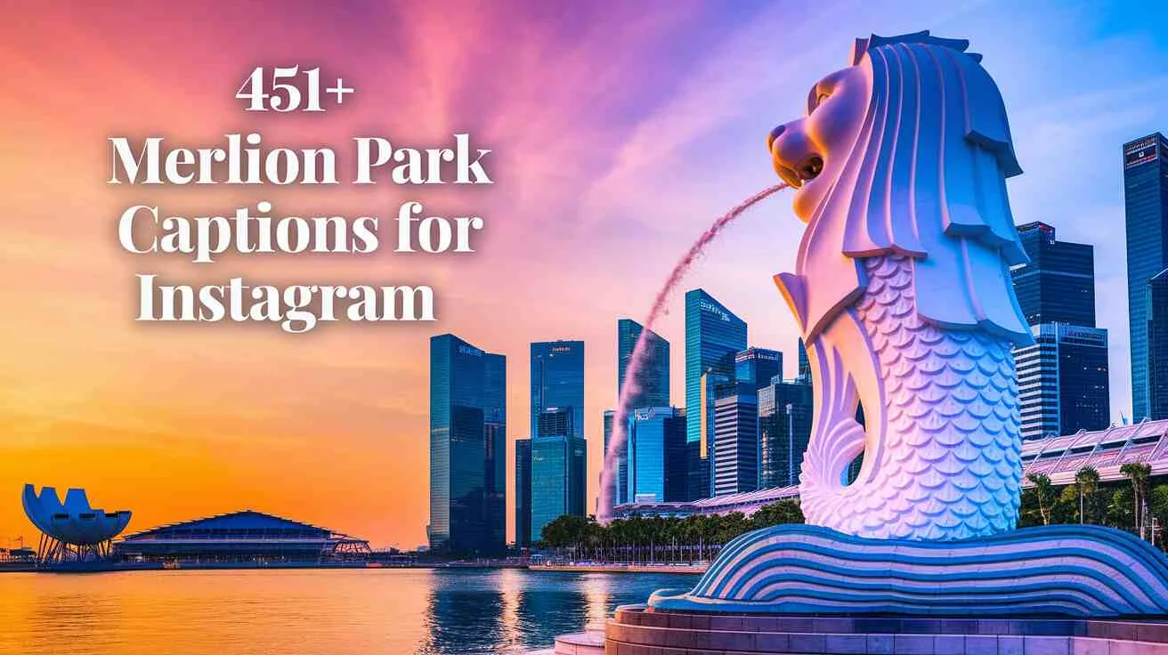 Merlion Park Captions For Instagram