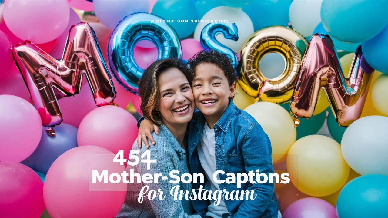 Mother-Son Captions For Instagram