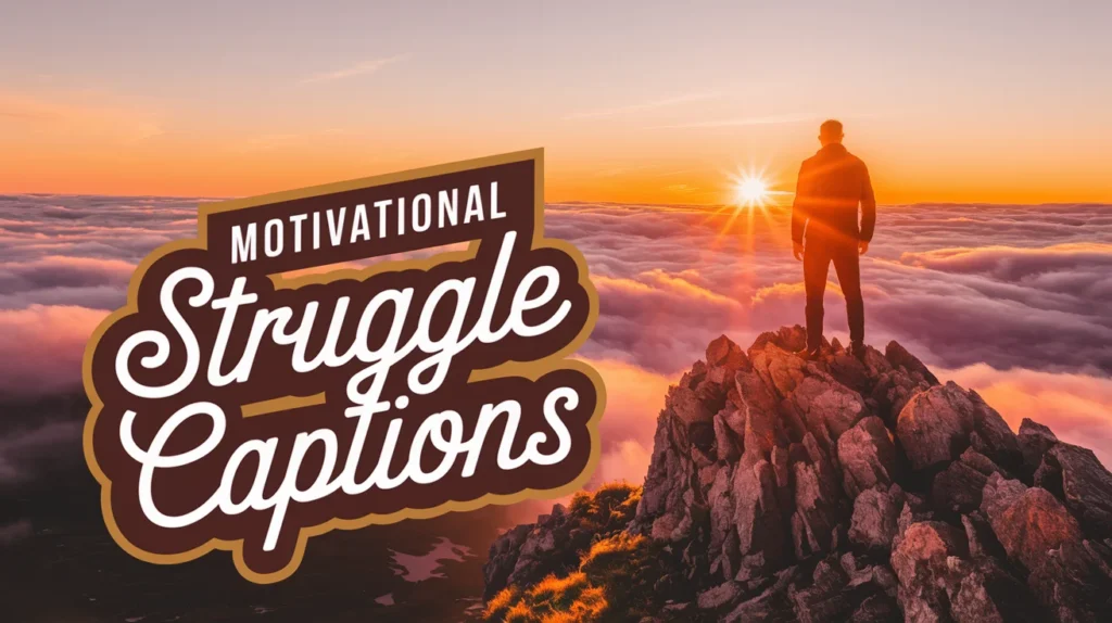 Motivational Struggle Captions