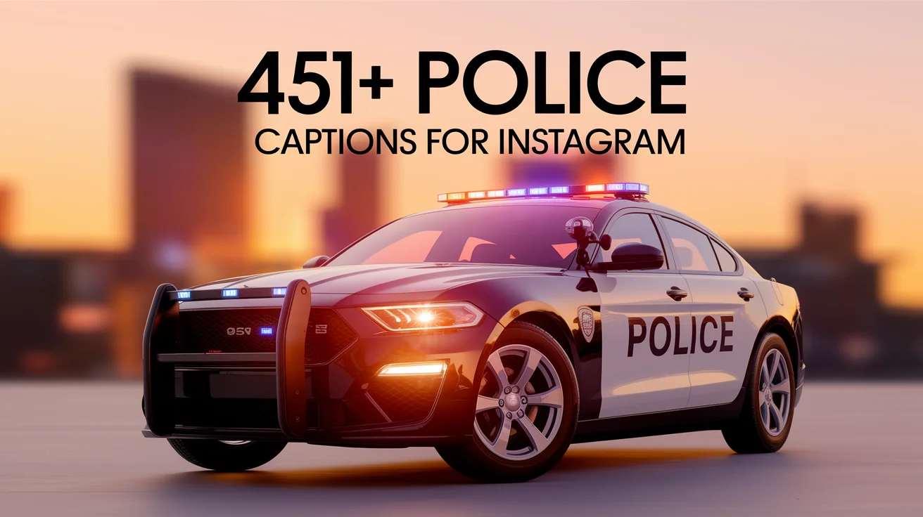 Police Captions For Instagram