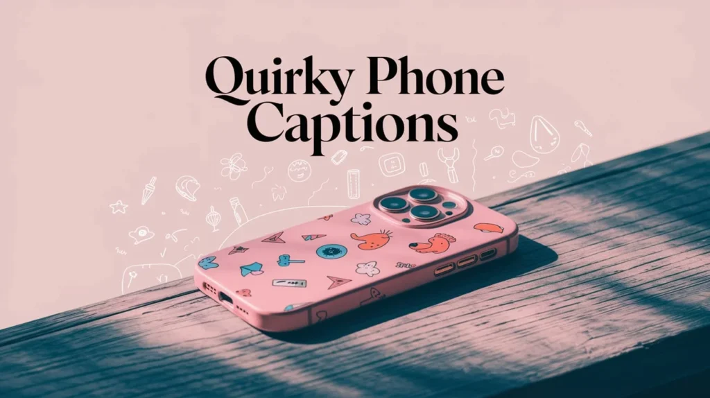 Quirky Phone Case Captions