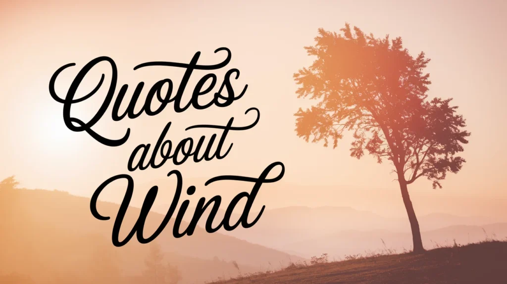 Quotes About Wind