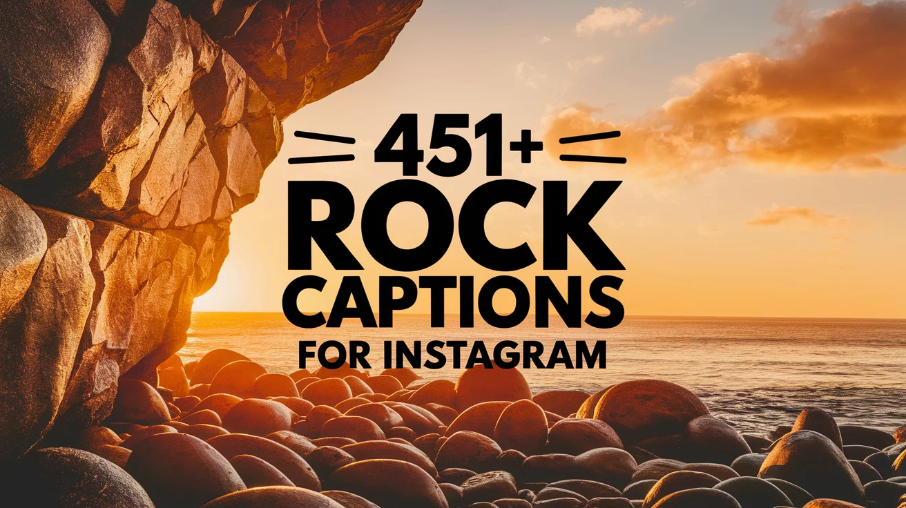 Rock Captions For Instagram