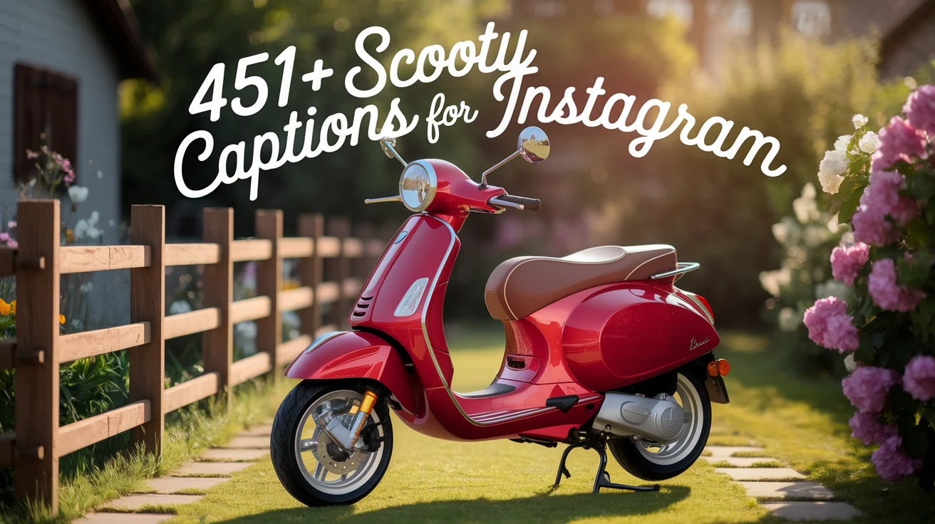 Scooty Captions For Instagram