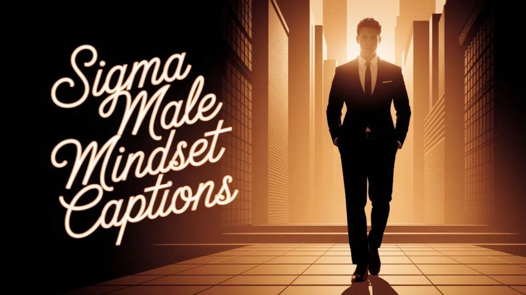 Sigma Male Mindset Captions