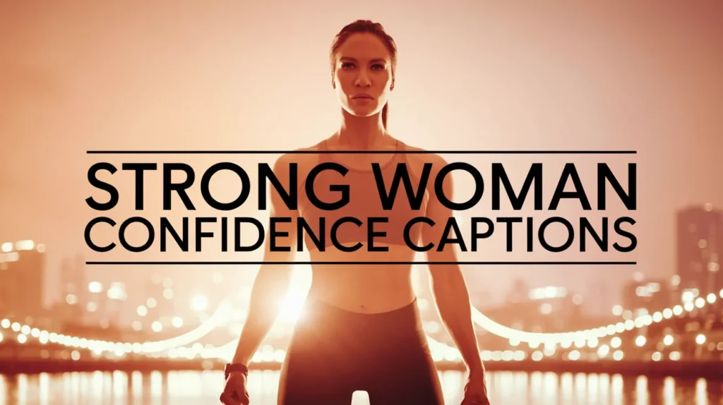 Strong Woman Confidence Captions
