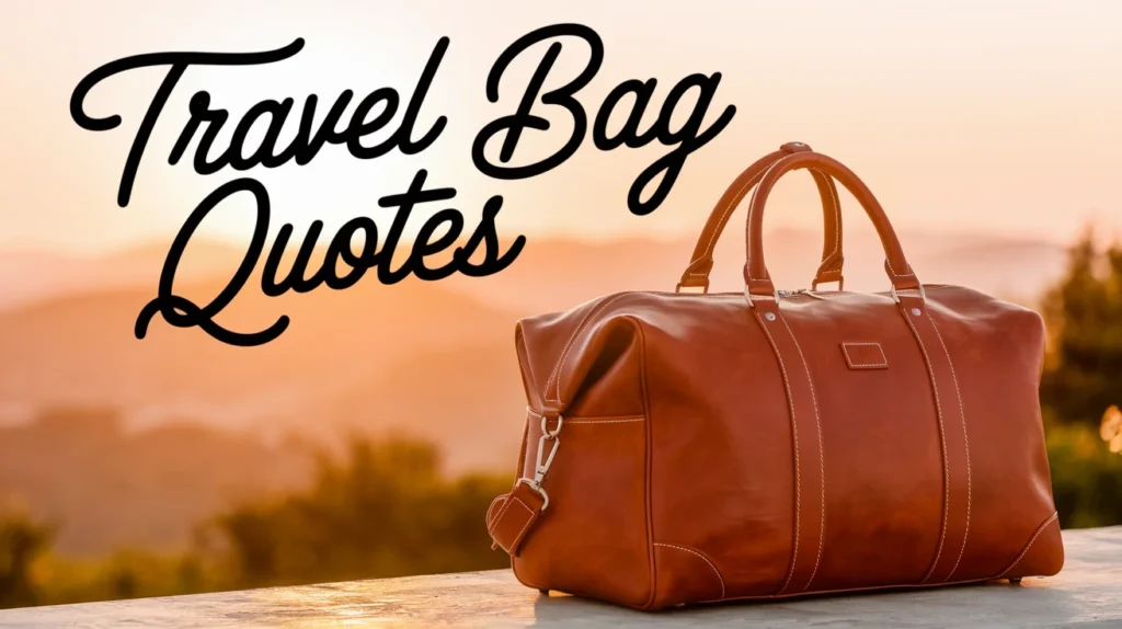 Travel Bag Quotes
