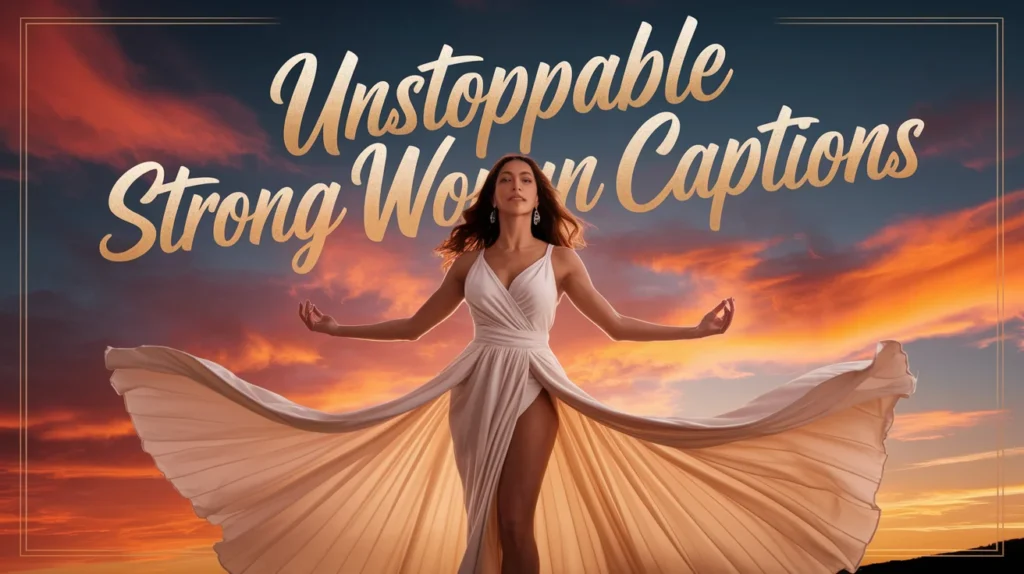 Unstoppable Strong Woman Captions