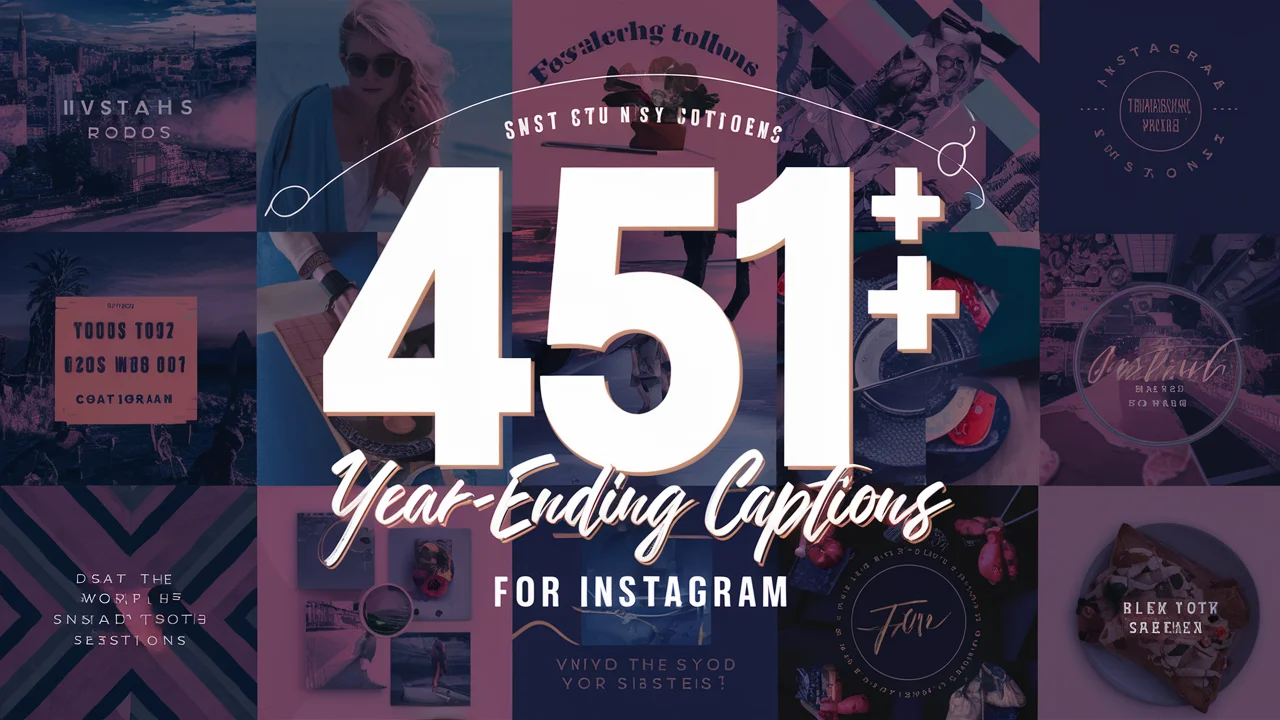 Year-Ending Captions For Instagram