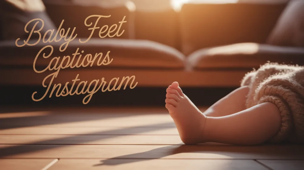 Baby Feet Captions Instagram