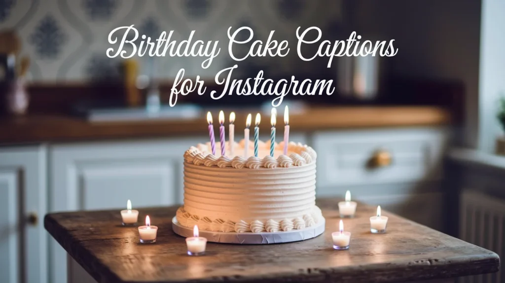 Birthday Cake Captions For Instagram