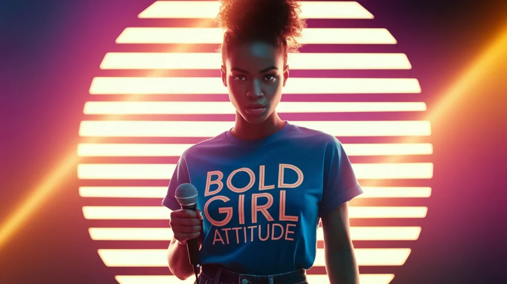 Bold Girl Attitude Captions