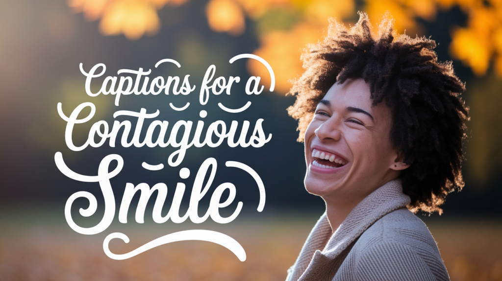 Captions for a Contagious Smile