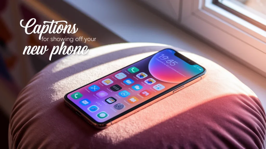 Captions for Showing Off Your New Phone