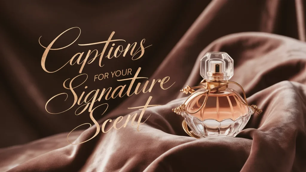 Captions for Your Signature Scent