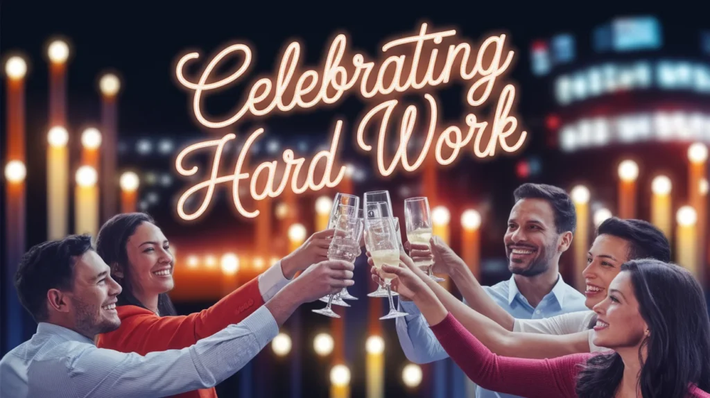 Celebrating Hard Work