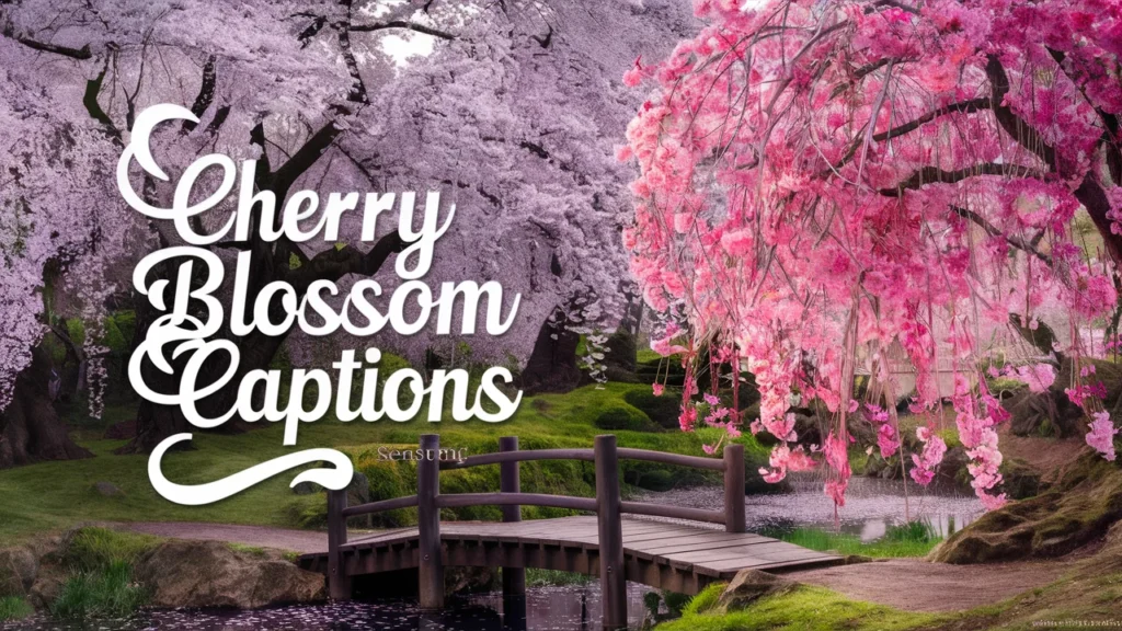 Cherry Blossom Captions