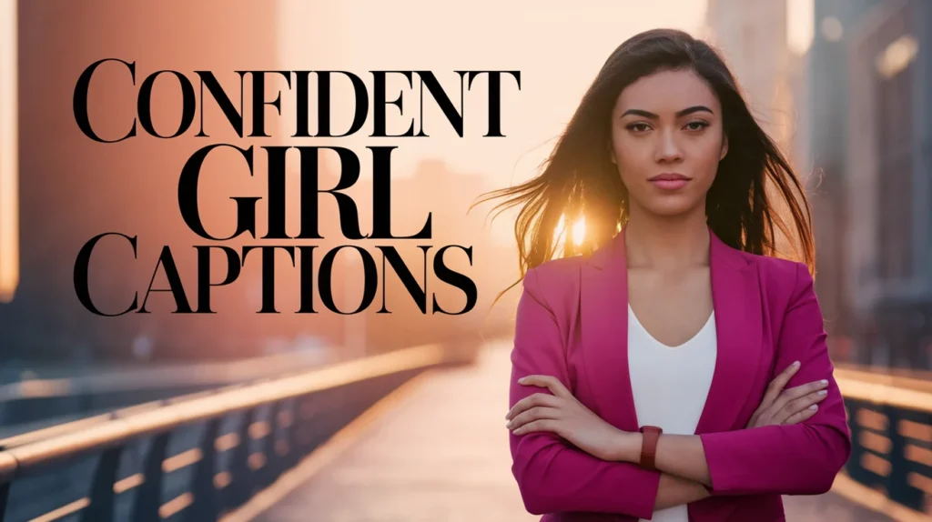 Confident Girl Captions