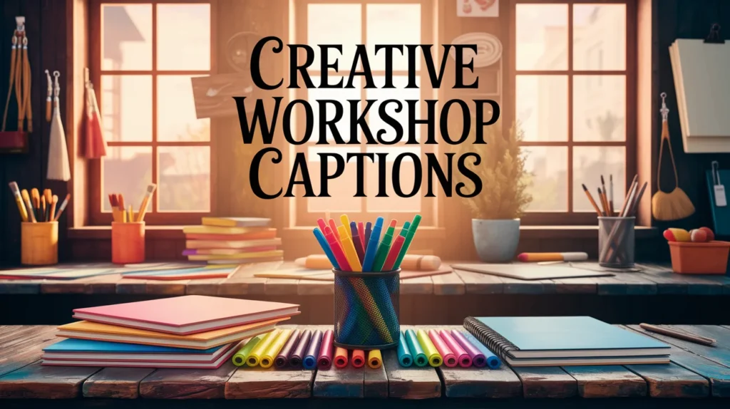 Creative Workshop Captions