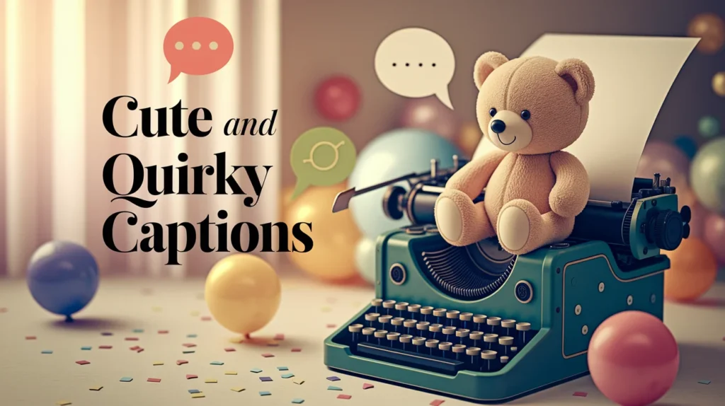 Cute and Quirky Captions
