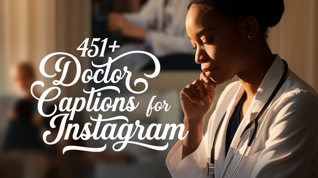 Doctor Captions For Instagram