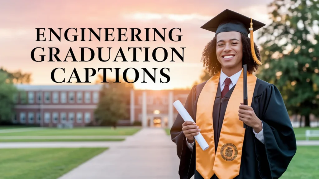 Engineering Graduation Captions