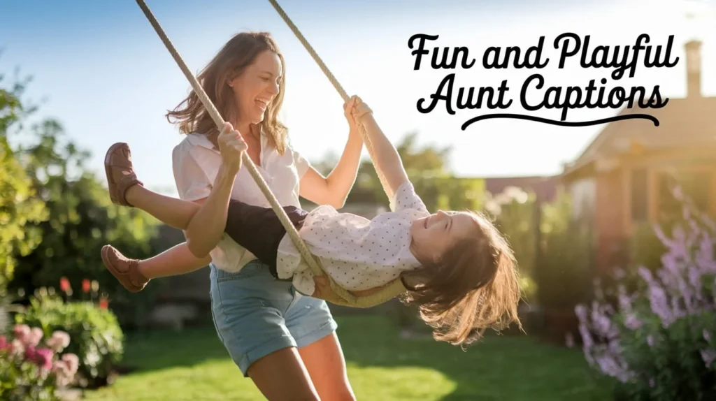 Fun and Playful Aunt Captions