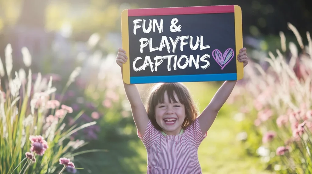 Fun & Playful Captions ๐