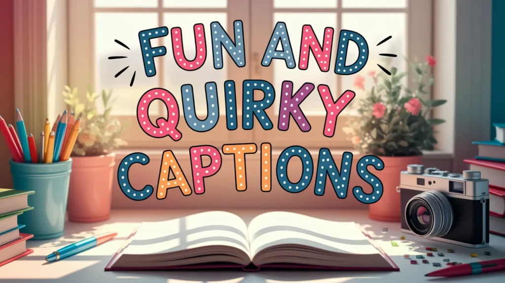 Fun and Quirky Captions