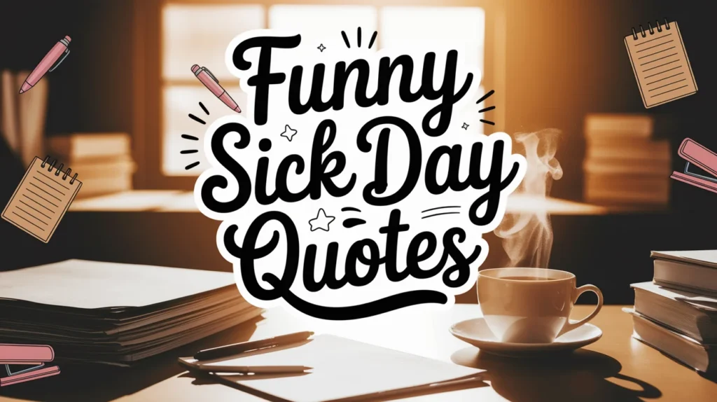Funny Sick Day Quotes