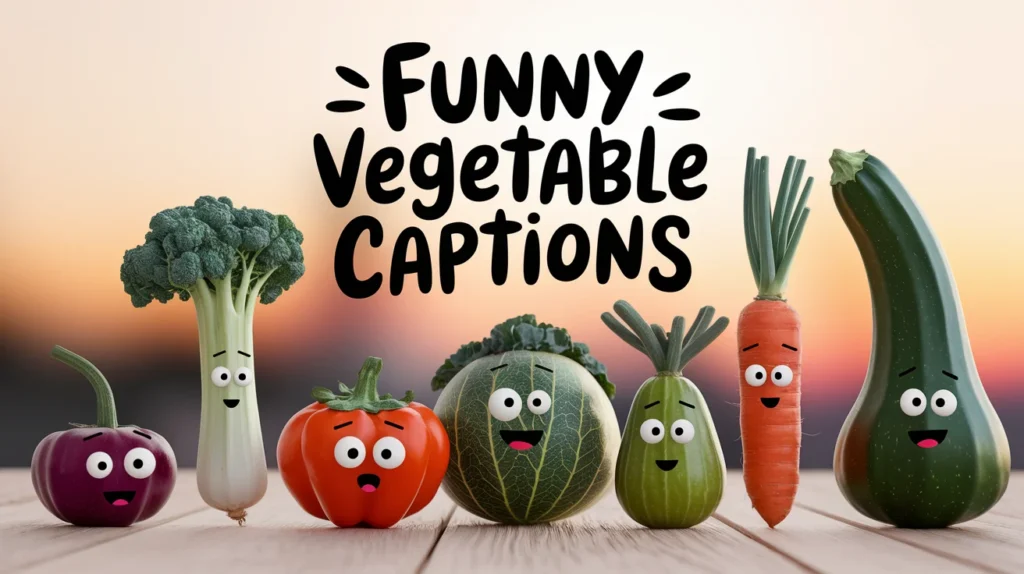 Funny Vegetable Captions